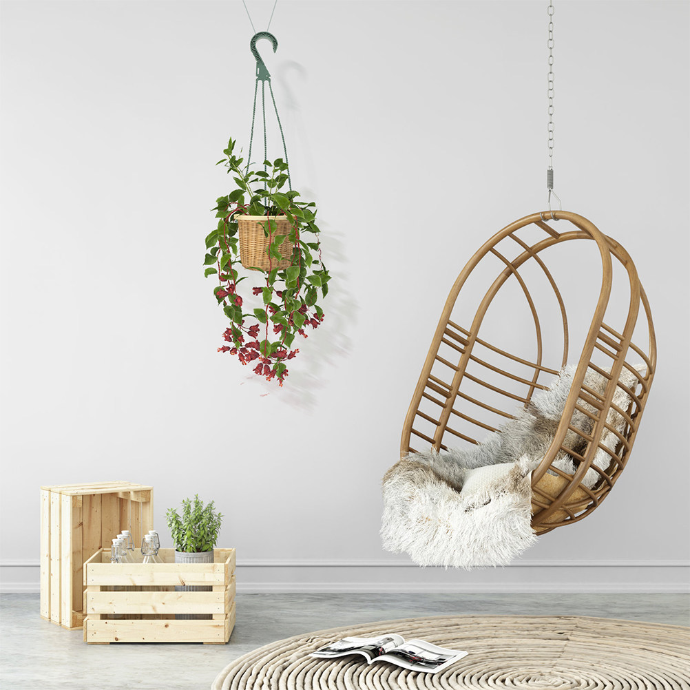 Spider Plant Hanging - Zestaw 5 haczyków do wiszących doniczek,