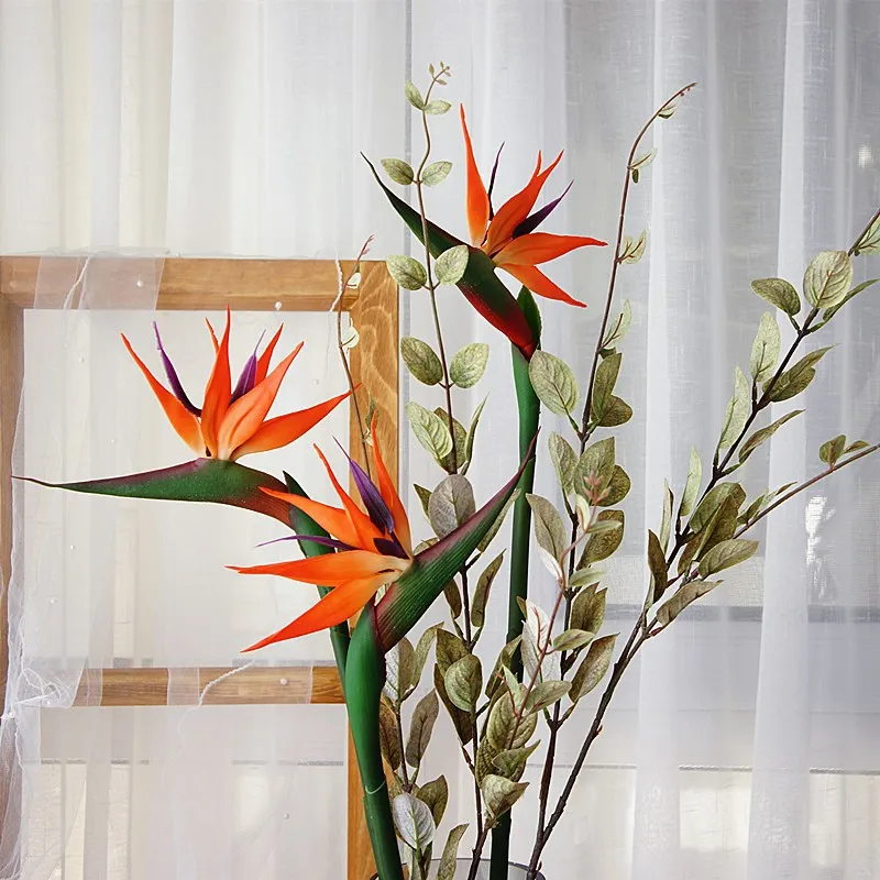 Bird Paradise Strelitzia - Sztuczny kwiat w dotyku jak prawdziwy