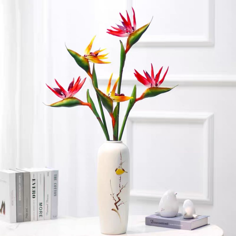 Sztuczne kwiaty strelitzii z d – Bird Paradise Strelitzia recenzja i cena