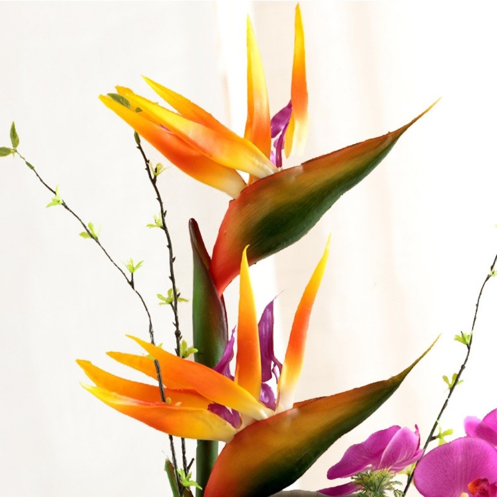 Sztuczne kwiaty strelitzii z d – Bird Paradise Strelitzia recenzja i cena