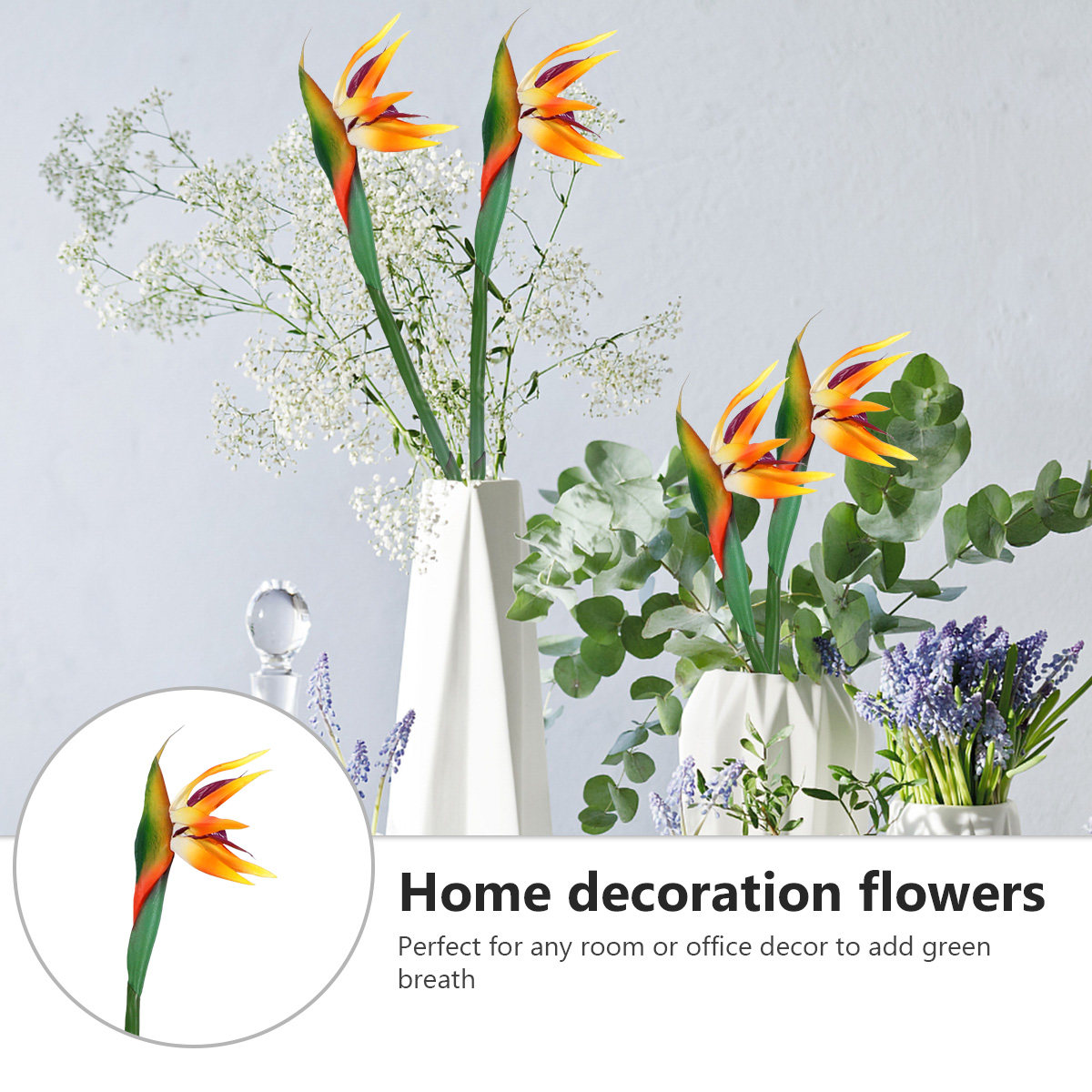 Sztuczny kwiat strelicy, imitu – Bird Paradise Strelitzia recenzja i cena