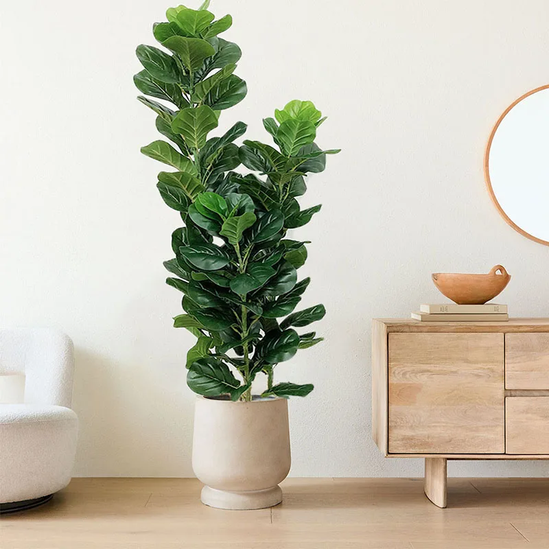 Sztuczna Ficus Lyrata, Duża Ro – Ficus Lyrata Tree recenzja i cena