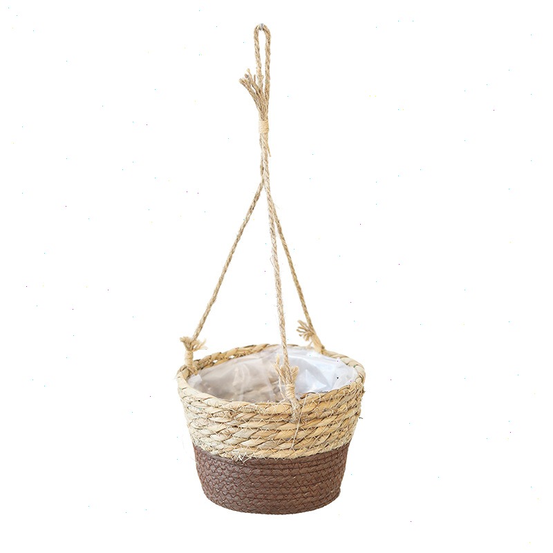 Kosz wiszący ze słomy, doniczk – Spider Plant Hanging recenzja i cena
