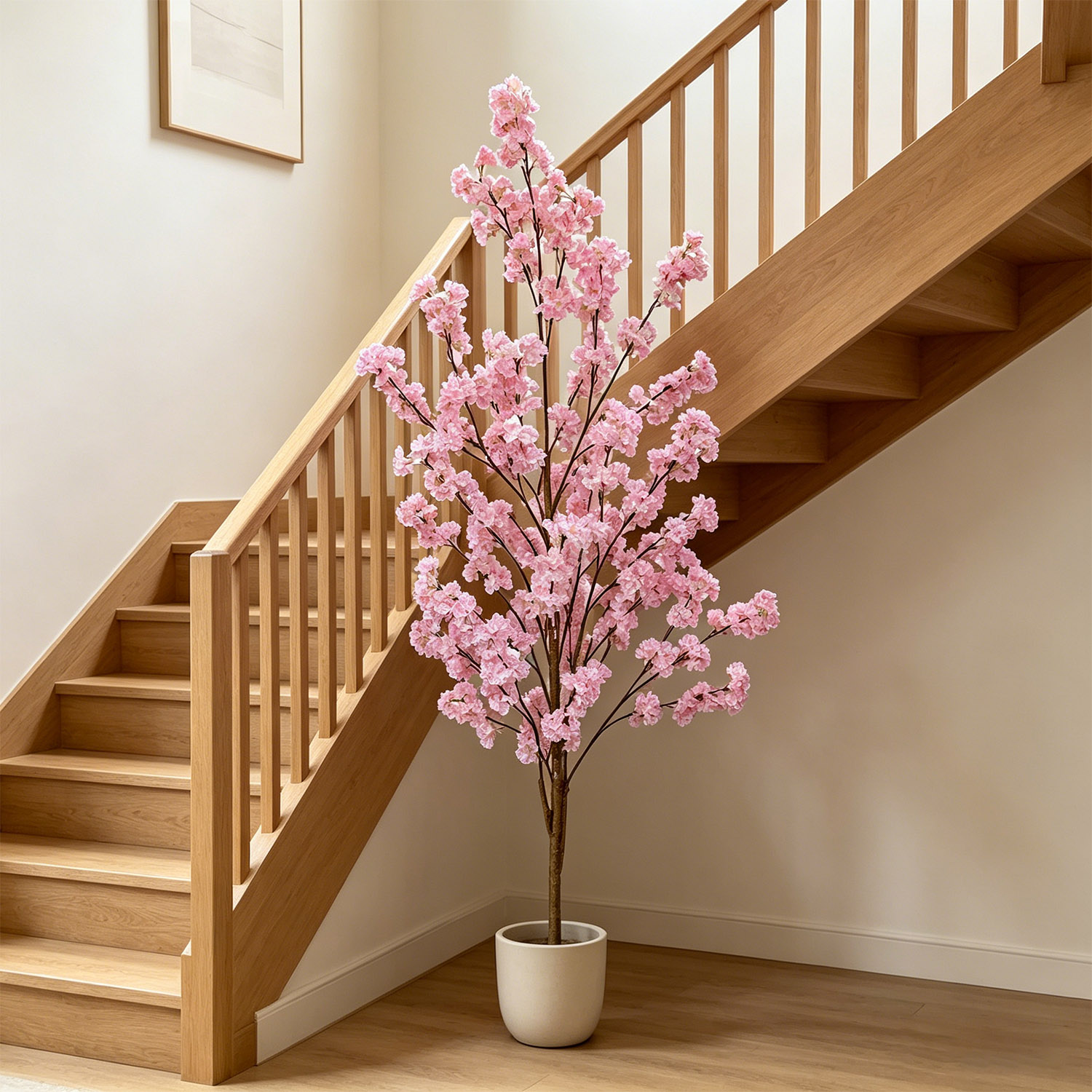 Sztuczne kwiaty wiśni, drzewko – Ficus Lyrata Tree recenzja i cena